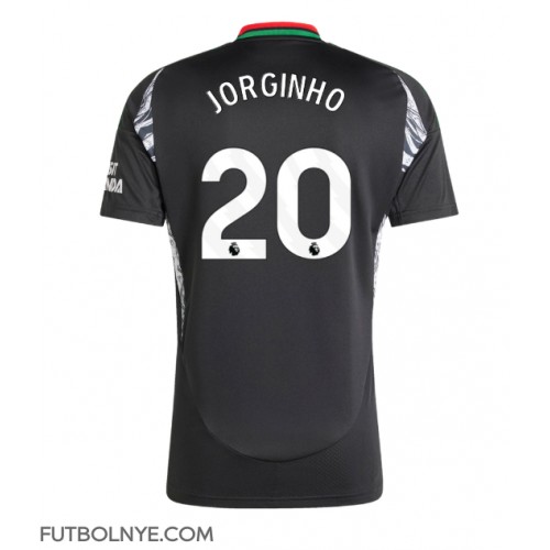 Camiseta Arsenal Jorginho Frello #20 Visitante Equipación 2024-25 manga corta